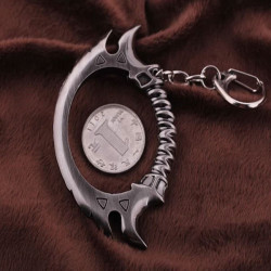 World of Warcraft метален ключодържател 