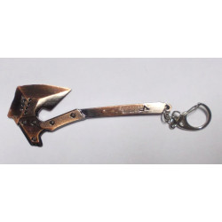 New Cross Fire Game anime Weapon Metal Model One-Handed Axes keychain ring gifts