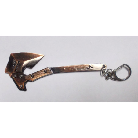 New Cross Fire Game anime Weapon Metal Model One-Handed Axes keychain ring gifts