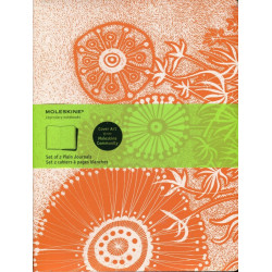 Moleskine Set of 2 Plain Journals