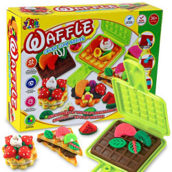 Color clay series.Waffle