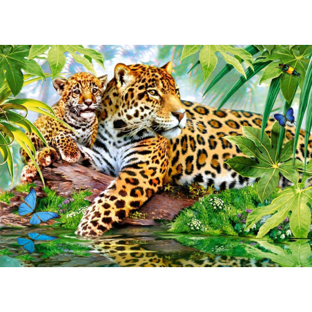 Jaguars by the pool - 500 елемента