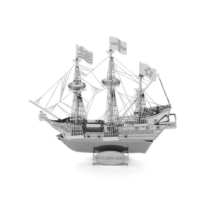 3D нано пъзел, кораб "Golden Hind"
