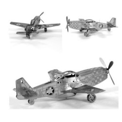 3D нано пъзел, самолет "P-51 Mustang"