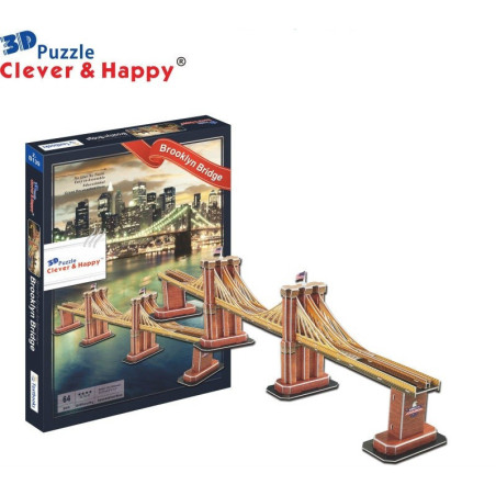 Бруклински мост - 3D Пъзел