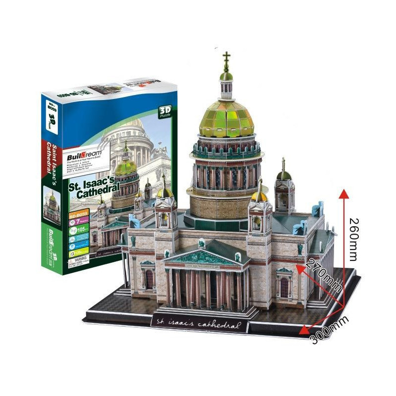 Катедрала "Свети Исак" - 3D Пъзел