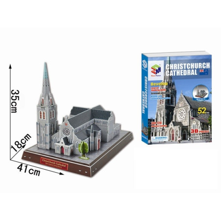Christchurch cathedral - 3D Пъзел
