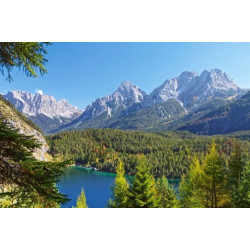 LAKE IN THE ALPS, AUSTRIA