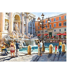 THE TREVI FOUNTAIN