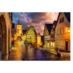 ROTHENBURG AT NIGHT
