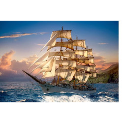 SAILING AT SUNSET
