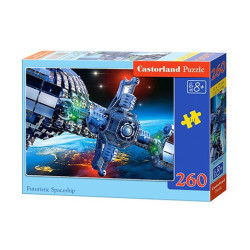 FUTURISTIC SPACESHIP 260 елемента