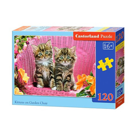 KITTENS ON GARDEN CHAIR 120 елемента