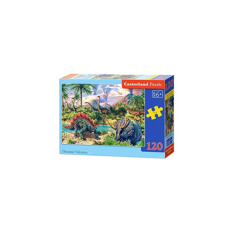 DINOSAUR VOLCANOS 120 елемента