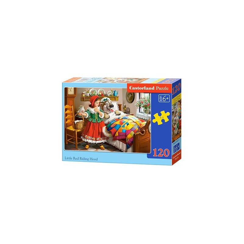 LITTLE RED RIDING HOOD 120 елемента