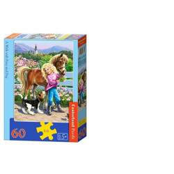 A WALK WITH PONY AND DOG 60 елемента