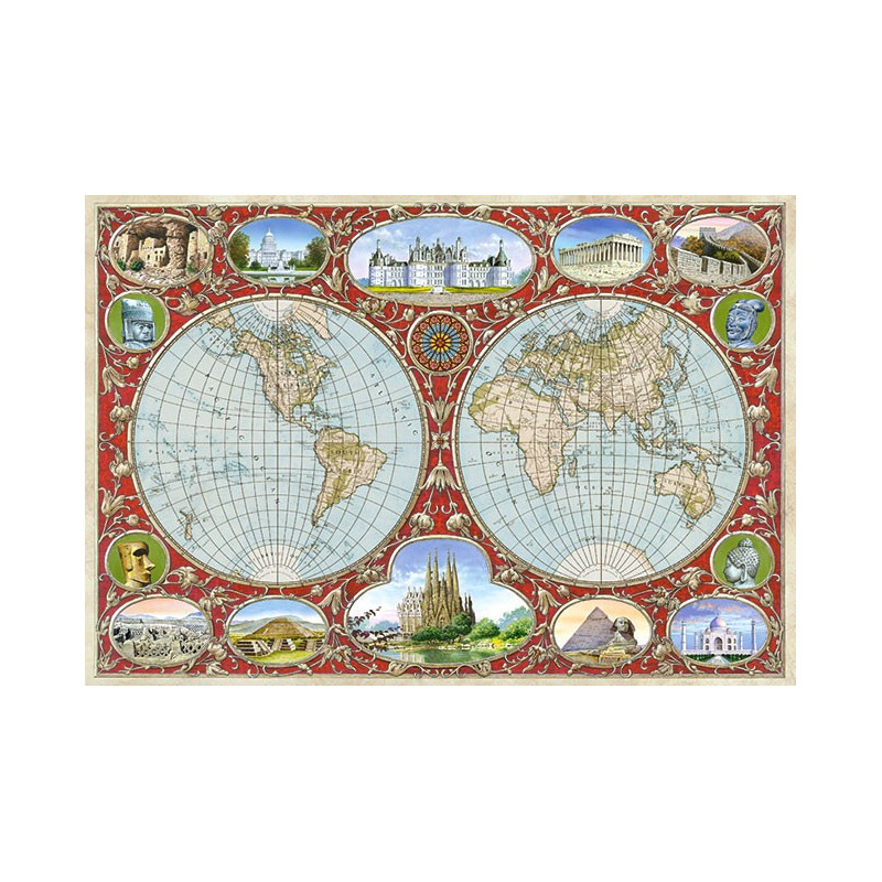 Пъзел - World Map