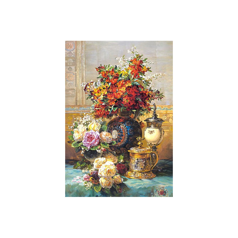Пъзел - „Fleurs Sur Une Table”, Jean-Baptiste Robie