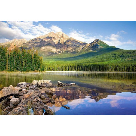 Пъзел - Pyramid Lake, Jasper National Park, Canada