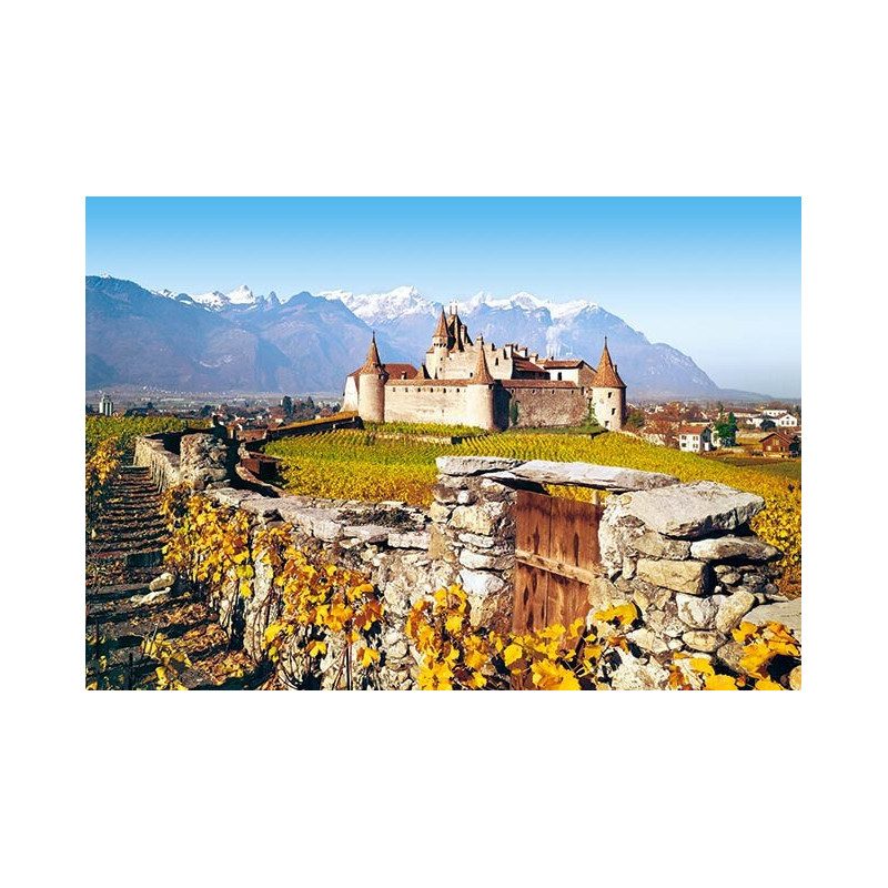 Пъзел - Aigle Castle, Switzerland