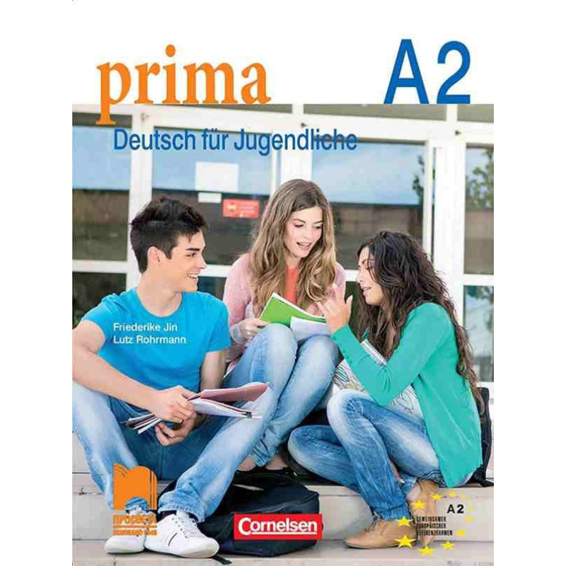 Prima А2. Deutsch fur Jugendliche. Учебник по немски език за 8. клас интензивно (разширено) обучение