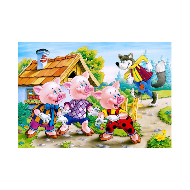 Пъзел - Three Little Pigs