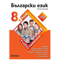 Учебно помагало по български език за избираемите учебни часове за 8. клас