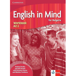 English in Mind for Bulgaria - A2.1 - Учебна тетрадка по английски език за 9. клас неинтензивно изучаване + CD