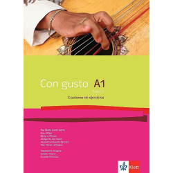 Con gusto - A1 - Tomo 2. Cuaderno de ejercicios - Учебна тетрадка по испански език за 10. клас втори чужд език +CD