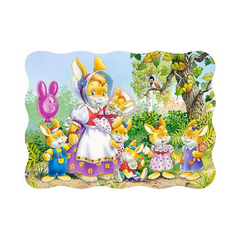 Пъзел - Rabbit Family