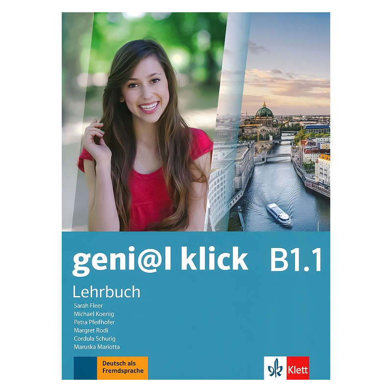 geni@l klick - ниво B1.1: Учебник по немски език за 8. клас По учебната програма за 2018/2019 г.