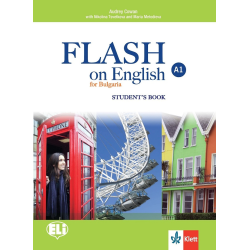 Flash on English for Bulgaria - ниво A1: Учебник за 8. клас по английски език По учебната програма за 2018/2019 г.