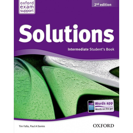 Английски език за 9 - 12. клас Solutions 2E Intermediate SB