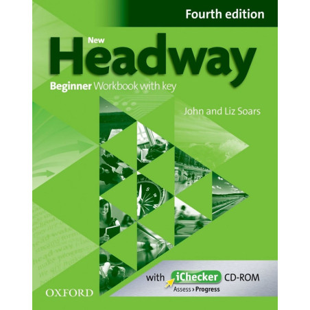 Headway 4th Edition Beginner Workbook With Key and iChecker Pack