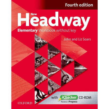 Headway, 4th Edition Elementary: Workbook and iChecker without Key.Тетрадка