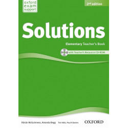 Solutions 2E Elementary Teacher's Book & CD - ROM Pack
