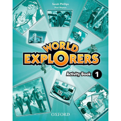 World Explorers 1 - Activity Book. Тетрадка по английски език за 3 - 4. клас