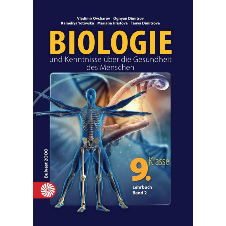 Biologie und Kenntnisse über die Gesundheit des Menschen für 9. Klasse. Lehrbuh. Band 2