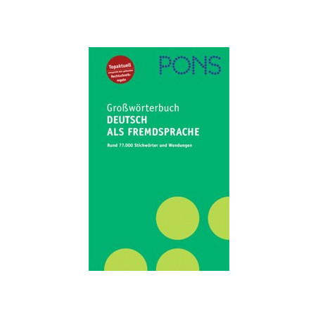 Großwörterbuch Deutsch als Fremdsprache 