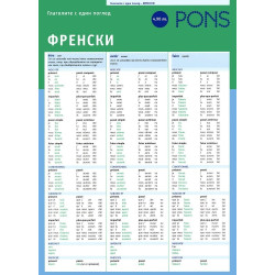 Глаголите с един поглед - Френски език - дипляна
