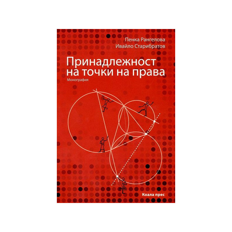 Принадлежност на точки на права