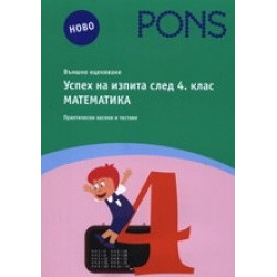 Успех на изпита след 4. клас, Математика
