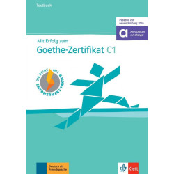 Mit Erfolg zum Goethe-Zertifikat C1 Testbuch / Немски език - ниво C1: Сборник с тестове