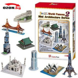 Триизмерен пъзел C058h  Mini Architecture