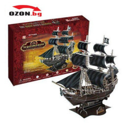 Триизмерен 3D пъзел The Queen Anne's Revenge