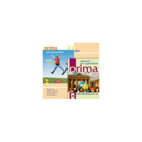 Prima 2 - CD 2 към тетрадка и книга за упражнения по немски език за 8. клас - ниво А1