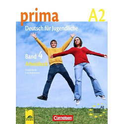 Prima 4 - Тетрадка по немски език за 8. клас - ниво А2