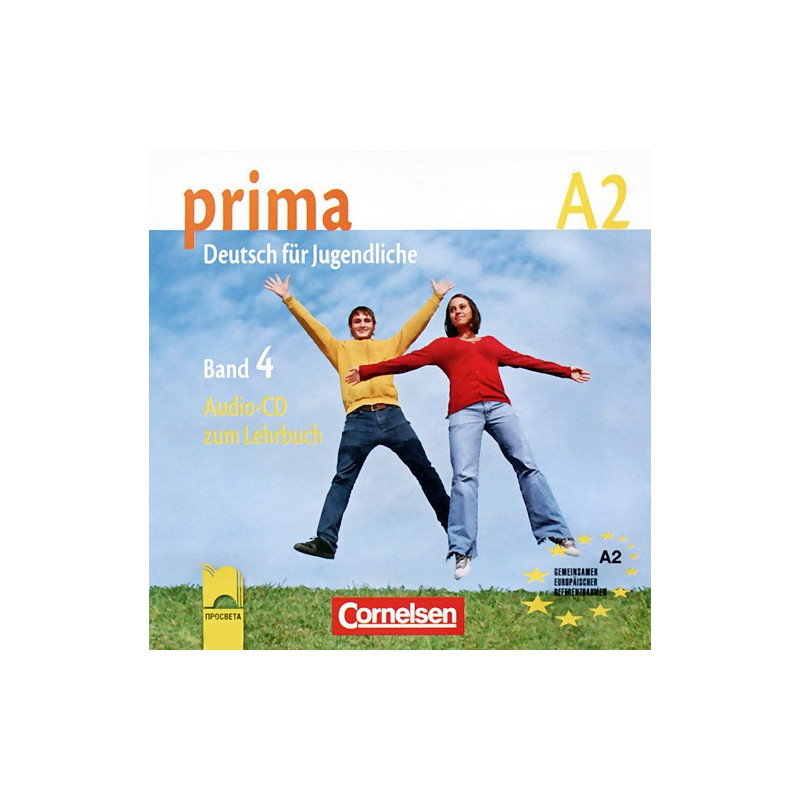 Prima 4 - CD 1 към учебника по немски език за 8. клас - ниво А2