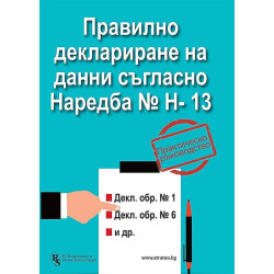 Правилно деклариране на данни съгласно Наредба № Н-13 - практическо ръководство
