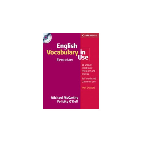 English Vocabulary in Use Elementary Book and CD-ROM